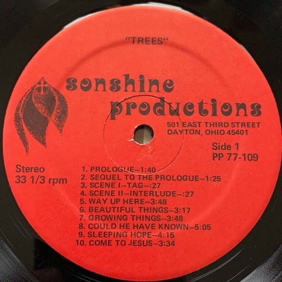 Changes LP Lanny Allen Bob Oldenburg Sonshine Productions Christian Musical EX - Picture 5 of 7